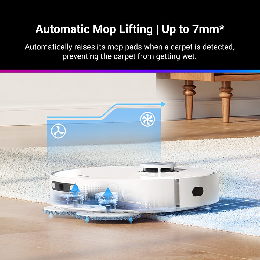 Dreame L10 Prime Robot Vacuum & Mop: Auto-Clean, 4000Pa Suction – Raines  Africa